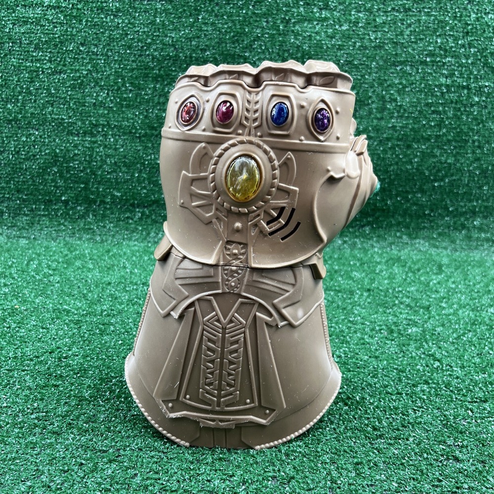 Avengers Infinity Stones Thanos Gauntlet‎ Hand Light Up Fist Works